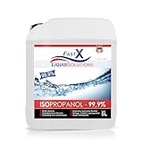 Isopropanol 99,9% Reiniger – 5 Liter | Hochprozentiger IPA Reinigungsalkohol für Haushalt & Elektronik | Made in Germany (5x1 Liter)