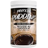 Veganer Protein Pudding mit 19,9 g Eiweiß und nur 110 kcal pro Portion – In nur 2 Minuten zubereitet, Low Sugar, Low Fat & Laktosefrei – 600 g Pulver MOUSSE AU CHOCOLAT