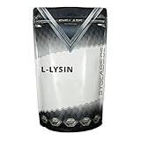 L-Lysin Pulver 100% rein - 1000g Aminosäure Lysin - 1kg - ohne Zusatzstoffe - vegan -mit Messlöffel