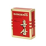 Koreanischer Reiner Roter Ginseng, 60 Tabletten, je 300 mg Pulver der 6-jährigen Panax Ginseng Wurzel