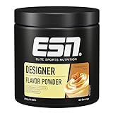 ESN Designer Flavor Powder, Pudding Cream, 250 g, Geschmackspulver zum Süßen, ohne viel Zucker und Kalorien, geprüfte Qualität - made in Germany