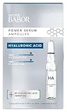 DOCTOR BABOR Power Serum Hyaluronic Acid, Ampullen fürs Gesicht, Hyaluronsäure + Tripeptide für intensive Feuchtigkeit, Vegane Formel,{ 7 x 2 ml } | 7 Stück (1er Pack)