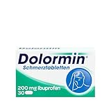 Dolormin® Schmerztabletten – bei Schmerzen und Fieber – wie Kopf-, Zahn- und Regelschmerzen – 30 Tabletten