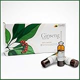 Ginseng Royal Jelly by FAMED – 30 Trinkampullen – reduziert Müdigkeit & stärkt das Immunsystem – 100% natürliche Inhaltsstoffe, hochdosiert & laborgeprüft