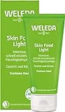 WELEDA Skin Food Light Feuchtigkeitscreme, Naturkosmetik für Gesicht & Körper, intensiv beruhigend und feuchtigkeitsspendend, Hautcreme für trockene Haut (1 x 75 ml),Transparent