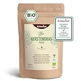 Gerstengras Pulver Bio 500g | reines und natürliches Superfood in Rohkostqualität | regelmäßige Nährwertkontrollen | aus deutschem Anbau | vom Achterhof