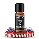 LAROVEA Lavendelöl BIO 10ml Fein - 100% Naturreines Lavendel Öl - Vegan, für die Aromatherapie: Hochwertiges ätherisches Öl