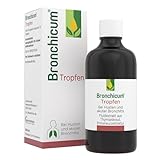Bronchicum Tropfen | bei Husten und akuter Bronchitis | pflanzliche Erkältungstropfen mit Thymian & Primel | schleimlösend und beruhigend | ab 6 Jahren geeignet | 100 ml
