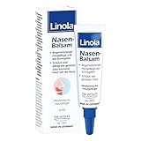 Linola Nasen-Balsam - 6 ml | Bei trockener und gereizter Nasenhaut | Feuchtigkeitspflege bei Schnupfen und Allergien