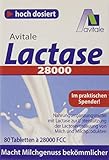 Avitale Lactase 28.000 FCC, 80 Tabletten im Spender