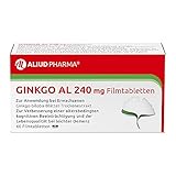 ALIUD PHARMA Ginkgo AL 240 mg, 60 Filmtabletten: Ginkgo-biloba-Blätter-Trockenextrakt, bei leichter Demenz