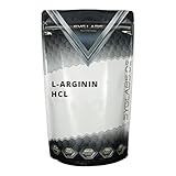 L-Arginin HCL - 1000g Pulver Premium L-Arginin Hydrochlorid - durch Fermentation - ohne Zusätze - vegan