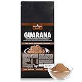 GOLDEN PEANUT Guarana Pulver 1 kg - ohne Zusätze, geprüfte Premium Qualität, allergenfrei, glutenfreie natürliche Kaffeealternative