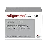 milgamma® mono 300 Benfotiamin Filmtabletten zur Behandlung von Neuropathien und kardiovaskulären, 100 Stück Störungen aufgrund von Vitamin-B1-Mangel, 100 Stück