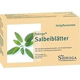 Sidroga Salbeiblätter-Tee – Arzneitee bei Halsschmerzen und Magen-Darm-Beschwerden – 20 Filterbeutel à 1,5 g