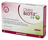 OMNi BiOTiC SR-9, 7 Portionen (21g), 9 Bakterienstämme, 15 Mrd. Keime pro Tagesdosis, Pulver, Vegan, Glutenfrei, Lactosefrei, Zur täglichen Anwendung