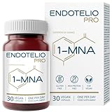 Endotelio 1-MNA PRO, Anti Aging, Optimierendes NAD+, Doppelte Dosis für Schnellere Effekte, Biohacking-Ergänzungsmittel, Unterstützung für die Zellgesundheit, 30 Kapseln