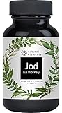 Bio Kelp (Natürliches Jod) - 365 Tabletten mit je 150µg Jod aus Bio-Braunalgen - Ohne unerwünschte Zusätze - Hochdosiert, vegan