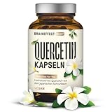 BRINAEFFECT Quercetin Kapseln - Hochdosierte Antioxidantien aus Japanischen Schnurrbaum-Blütenextrakt, Schonend extrahiertes Quercetin 500mg