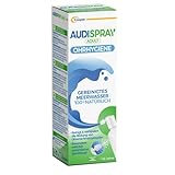 AUDISPRAY ADULT - Regelmäßige Ohrenhygiene - Zu 100 % natürliche Lösung aus gereinigtem Meerwasser - Spray 50 ml, weiß