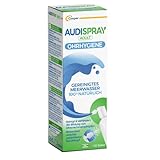 AUDISPRAY ADULT - Regelmäßige Ohrenhygiene - Zu 100 % natürliche Lösung aus gereinigtem Meerwasser - Spray 50 ml, weiß