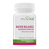 McVital Basen Balance – Bicarbonat Komplex 60 Kapseln • Zur Anwendung bei einer Basenkur/Basenfasten
