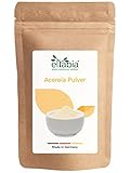 Acerola Pulver 1000g hochdosiert mit 25% Vitamin C | Acerola-Kirsche ohne Zusatzstoffe in Rohkost Qualität