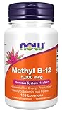 Methyl B-12 5K mcg, Nervensystem Gesundheit & Energie, 120 Lutschtabletten