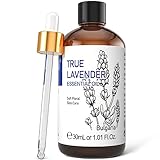 HIQILI Lavendelöl 30ML, 100% Natürliche Aromatherapie Lavendelöl ätherisches öl für Gesicht, Kerze Machen, Diffusor, Haut & Haare-1 Fl Oz