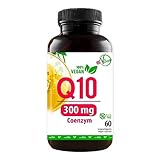MeinVita Q10 Coenzym - 300 mg Tagesportion, Hochdosiert, 60 Kapseln, 100% vegan