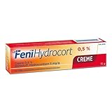 FeniHydrocort Creme 0,5%, Hydrocortison 5 mg/g, 3-fach wirksam bei Hautentzündungen: Lindert Juckreiz, vermindert Schwellungen, reduziert Rötungen, 15 g