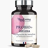 Probiotika Frauen Intimflora - Bis zu 40 Milliarden KBE/Tag - 4 Stämme Lactobacillus Reuteri, Rhamnosus Crispatus und Acidophilus - 100% französisch - Probio+ Intima - Apyforme