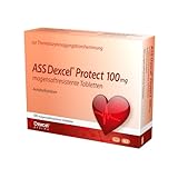 ASS Dexcel Protect 100 mg Tabletten bei Herz-Kreislauf-Erkrankungen, 100 St. Tabletten
