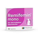 Remifemin mono 30 Tabletten bei leichten bis mittleren Wechseljahresbeschwerden - hormonfrei - pflanzliches Arzneimittel