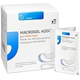 Macrogol ADGC plus Elektrolyte - 50 Beutel - Abführmittel gegen Verstopfungen - wirksam und gut verträglich – für Erwachsene und Jugendliche ab 12 Jahren - kein Gewöhnungseffekt – Zitronen Geschmack