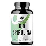 Kräuterland Bio Spirulina Algen, 600 Presslinge - hochdosiert mit 2400mg pro Tagesdosis - vegan, ohne Zusatzstoffe in Premium Qualität