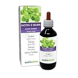 Kleines Fettblatt oder Brahmi (Bacopa monnieri) Kraut Alkoholfreier Urtinktur Naturalma - Flüssig-Extrakt Tropfen 200 ml - Nahrungsergänzungsmittel - Veganer