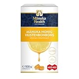 Manuka Health - MGO 400 + Zitronen Lutschbonbons 100 g - 100% Pur aus Neuseeland mit zertifiziertem Methylglyoxal Gehalt und Vitamin C Bonbons