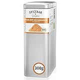 Spicebar - Ceylon Zimt Bio - feiner Zimt gemahlen im praktischen Gewürz-Streuer - Zimt Pulver mit wenig Cumarin aus Madagaskar (300g)