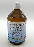 500 ml DMSO Dimethylsulfoxid 99,9% (Ph.Eur.) in medizinischer Braunglasflasche