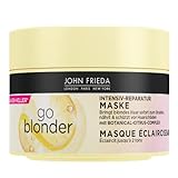 John Frieda Go Blonder Maske - Inhalt: 250 ml - Intensiv-Reparatur Haarkur - Haartyp: Blond, blondiert - Schützt vor Haarschäden