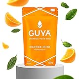Bio Guayusa Tee ORANGE-MINT lose | 100g 40 Tassen | Energize Your Mind | Kaffee Alternative | Natürliches Koffein, L-Theanin, Theobromin & Theophyllin | vl. MHD
