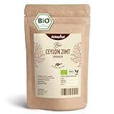 Bio Ceylon Zimt gemahlen (500g) mit wenig Cumarin in premium Qualität | 100% ECHTES Bio Ceylon Zimt Pulver