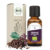 NeoOrganic® Bio Nelkenöl [Premium Grade] Gewürznelke - naturreines ätherisches bio Nelken Öl aus CO2 Extraktion - Bio Aroma - Zahnschmerzen - Nelken Duftöl Clove Oil - 30ml