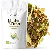 Lindenblüten Bio 100g | Lindenblütentee, Linden Tee 100% natürlich aus Biologischem Anbau REPLANTEA