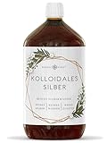 Kolloidales Silber - Silberwasser (100ppm) von Nordic Pure (1000ml | 100 PPM)