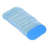 50 teiliges Mundband, Nasenatmungs Schnarchprävention für Besseren Schlaf, Ruhiges Schlaf Lippenband mit Komfortablem Design für Heimreisen (BLUE)