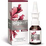 algovir® Effekt Erkältungsspray 20 ml zur Abwehr von Erkältungsviren, kann vor einer Erkältung schützen, Nasenspray mit naturbasiertem Wirkstoff aus der Rotalge