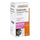 CETIRIZIN-ratiopharm Saft 75 ml