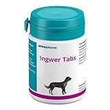 almapharm astoral Ingwer Tabs | 30 Tabletten | Ergänzungsfuttermittel für Hunde zur Stabilisierung der Magenperistaltik | Gegen Reisekrankheit bei Hunden auf Autofahrten